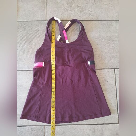 Lululemon Purple Tank Top Size S - Picture 3 of 4